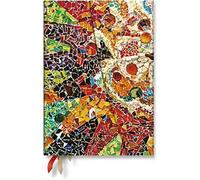 2027 Gaudi's Sun Midi Verso Hardcover 12-Month, 176pg, 100GSM, 2027 Planners by Paperblanks (Gaudi's Mosaics)