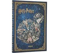 2027 Legends of Hogwarts Diary Midi Vertical Hardcover 12-Month, 176pg, 100GSM, 2027 Planners by Paperblanks (Harry Potter Collection)