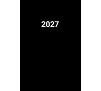 Agenda 2027 settimanale orizzontale: da Gennaio 2027 a Dicembre 2027, La settimana su una doppia pagina, Formato A5