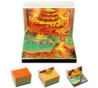 Agenda 3D 2026 per ufficio | Agenda settimanale 52 settimane con blocco note 2026 | Organizzatore Eventi Decorativi Per Ufficio Scuola Casa Hotel Ringraziamento Natale