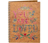 Agenda A5 personalizata din lemn - "You are so loved"