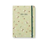 Agenda accademica 2025-2026 Bumblebee A5 Settimanale Salvia - 21 x 14,8 cm