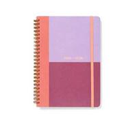 Agenda accademica 2025-2026 Colour Block A5 Settimanale Lampone - 21 x 14,8 cm