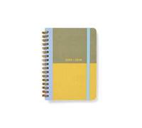 Agenda accademica 2025-2026 Colour Block A6 Settimanale Lime - 14,8 x 10,5 cm