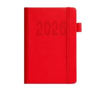 Agenda accademica 2026 2026 Pianificatore giornaliero per l'intero anno, chiusura con cinturino elastico, 360 pagine, per uomini, donne, studenti, pianificazione giornaliera, quaderno da ufficio