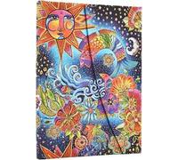 Paperblanks | 2026 Magia Celeste | Creazioni Stravaganti | 18 Mesi | Midi | Orizzontale | Chiusura Magnetica | 208 Pg | 80 GSM
