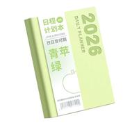 Agenda accademica professionale 2026, due giorni per pagina, anno intero, giornaliero dal 2025.12 al 2026.12 per pianificazione giornaliera viaggi d'affari