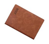 Agenda accademica professionale 2026 per tutto l'anno, con 360 pagine datate per uomini, donne, studenti, pianificazione giornaliera, portatile, in pelle