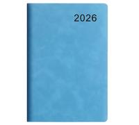 Agenda accademica professionale 2026 per tutto l'anno, con 360 pagine datate per uomini, donne, studenti, pianificazione giornaliera, portatile, in pelle