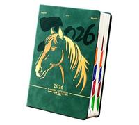 Agenda accademica professionale 2026, per tutto l'anno, con 400 pagine datate per pianificare i piani delle attività, la gestione degli studenti e il taccuino