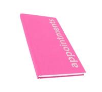 Agenda Agenda per appuntamenti a 3 colonne, colore: rosa