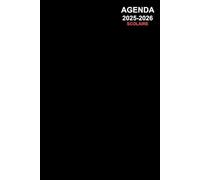 Agenda année scolaire 2025 2026: Semainier, Format A5, 144 Pages, pour tout les niveaux scolaires, Garçon et Fille, De Septembre 2025 à Juillet 2026.