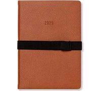 Letts of London Oslo - Agenda settimanale 2025, formato A6, colore: marrone chiaro