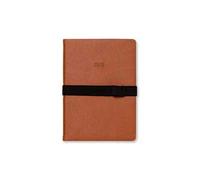 Letts of London Oslo - Agenda settimanale 2025, formato A6, colore: marrone chiaro