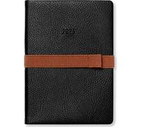 Letts of London Oslo - Agenda settimanale 2025, formato A6, colore: nero