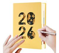 Agenda annuale 2026,365 giorni calendario con schede per settimane e mesi | gennaio a dicembre settimane e pianificatore mensile - per programmazione pianificazione, studio, lavoro, scuola, lezioni di