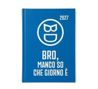 Agenda BastardiDentro Special Blu 2026/2027 16 Mesi Datato 16x12 cm + Penna Colorata
