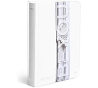 Agenda Be You Pearl Bianco 2025/2026 Datato 12 Mesi Standard 18x13 cm + Omaggio Penna Colorata e Braccialetto Amicizia