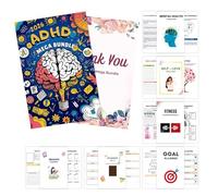 Agenda Book | Calendario 2026, 300 fogli, diario degli obiettivi di salute mentale, fitness tracker per classe, università, insegnanti, studenti, viaggi, scuola, palestra, allenamento a casa