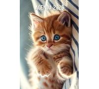 Agenda chat 2026: Petit format de poche A6 - Planificateur Hebdomadaire | 12 Mois De Janvier À Décembre | Français