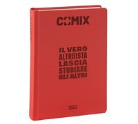 Agenda Comix 2022/2023-16 Mesi - Standard - Rosso