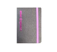 Agenda Comix Biday 2020 Bigiornaliera Grigia Viola con Elastico Formato Mini 7x10 cm