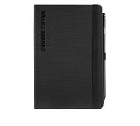 Agenda compatibile con Comix mini 2026, 12 mesi, settimanale Week con Matita, Chiusura Con Elastico e Segnalibro, Matita Inclusa, cm 11x15h Nero copertina antiscivolo + penna a scatto e segnalibro