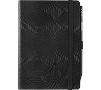 Agenda compatibile con Comix Special Linetrip 2026, 12 mesi, settimanale Week con Matita, Chiusura Con Elastico e Segnalibro, cm 11x16h nero + penna a scatto e segnalibro