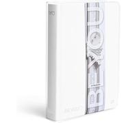 Agenda Compatibile con Diario Be You Bianco Pearl 2025/2026 12 Mesi Pocket 16x12 cm + Penna Colorata Omaggio