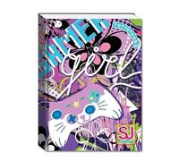 Agenda compatibile con DIARIO SCUOLA 20x15cm Seven SJ Girl Sweet Nuova Collezione ragazza 2024-2025 + omaggio penna colorata e portachiave con paillettes