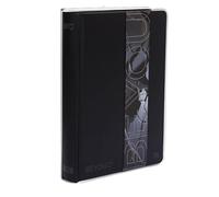 Agenda compatibile con diario scuola Be You Ultra Black Nero 2025-2026 F.to12,5x16,5x3 cm + portachiave fischietto e penna multicolore