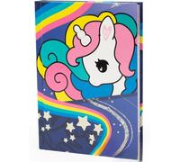 Agenda Compatibile con Diario Scuola Gopop Unicorn Non Datato 10 Mesi 20x14 cm + Penna Colorata Omaggio