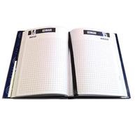 Agenda compatibile con Diario Scuola Inter Pallone F.to Standard 18x13cm 2024/2025 + portachiave calcio 3d
