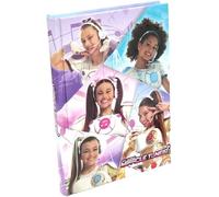 Agenda Compatibile con diario Scuola Miracle Tunes Standard 20x15 cm 2025/20256 Nota Musicale + Omaggio portachiave con Paillettes + segnalibro + Penna Glitterata