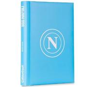 Agenda compatibile con diario scuola Napoli azzurro 2025-2026 F.to Standard 18x13 cm con sticker adesivi + portachiave squadra calcio