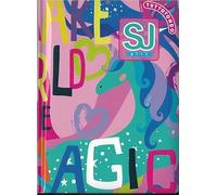 Agenda compatibile con Diario Scuola Seven SJ Animal Faccia unicorno rosa viola 2024-2025 F.to standard 20x15 cm + portachiave paillettes e penna colorata