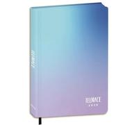 Agenda compatibile con diario scuola Teenace Special rosa blu viola 2024-2025 F.to standard 14 x 3,5 x 18 cm + omaggio portachiave con paillettes, penna sirena e penna multicolore