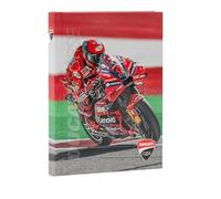 Agenda compatibile con scuola diario Ducati Corse 2025-2026 f.to standard 15x20 cm + omaggio portachiave fischietto e penna colorata