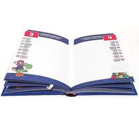 Agenda compatibile con scuola diario Super Mario e Luigi F.to standard 2024/2025 nero 20x15cm + Portachiave Super Mario o Luigi e penna Super Mario