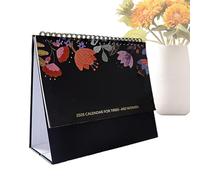 Agenda da donna 2026, calendario creativo, con funzione di controllo, formato DIN A5, calendario da tavolo e da parete, pianificazione mensile, note, tracciamento degli obiettivi, per la casa, la