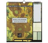Agenda da parete mensile 2025/2026 Erik, Vincent Van Gogh (inglese)