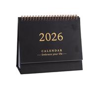 Agenda da ufficio, calendario di carta, 2026 su 12 mesi, organizzatore creativo per l'occupazione del giornaliero, compleanni, feste, ufficio, scuola, camera da letto, caffè