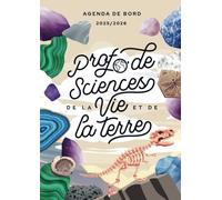 Agenda de bord 2025/2026 professeur de Sciences de la Vie et de la Terre: Carnet de bord A4 pour les enseignants