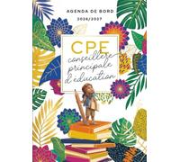Agenda de bord 2026/2027 - conseillère principale d’éducation: Carnet de bord et carnet de notes A4 pour CPE