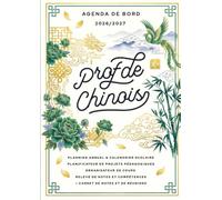 Agenda de bord 2026/2027 professeur de chinois: Carnet de bord A4 pour les enseignants