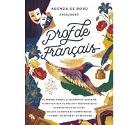 Agenda de bord 2026/2027 professeur de Français: Carnet de bord A4 pour les enseignants