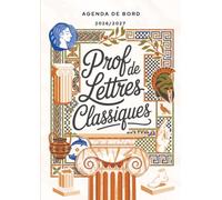 Agenda de bord 2026/2027 professeur de Lettres classiques: Carnet de bord A4 pour les enseignants