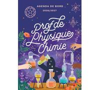Agenda de bord 2026/2027 professeur de Physique-chimie: Carnet de bord A4 pour les enseignants