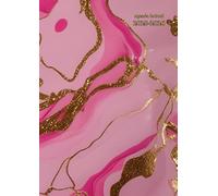 Agenda De Bord A4: ( Marbre Rose et Or ) 10 Classe Semainier Vertical 1 Semaine Sur 2 Pages Août à Juillet En Français Avec Registre de Notes et ... ... de l'Enseignant, Professeur & Maitresse.