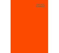 Agenda De Bord A4: ( Orange ) de l'Enseignant, Professeur & Maitresse - 10 Classe Semainier Vertical 1 Semaine Sur 2 Pages Août à Juillet En Français ... Sans Spirale Cadeau Pour Homme & Femme.